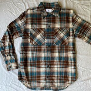 Aritzia tna plaid shirt